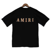 Amiri T Shirt Tiger Pattern Letter Print